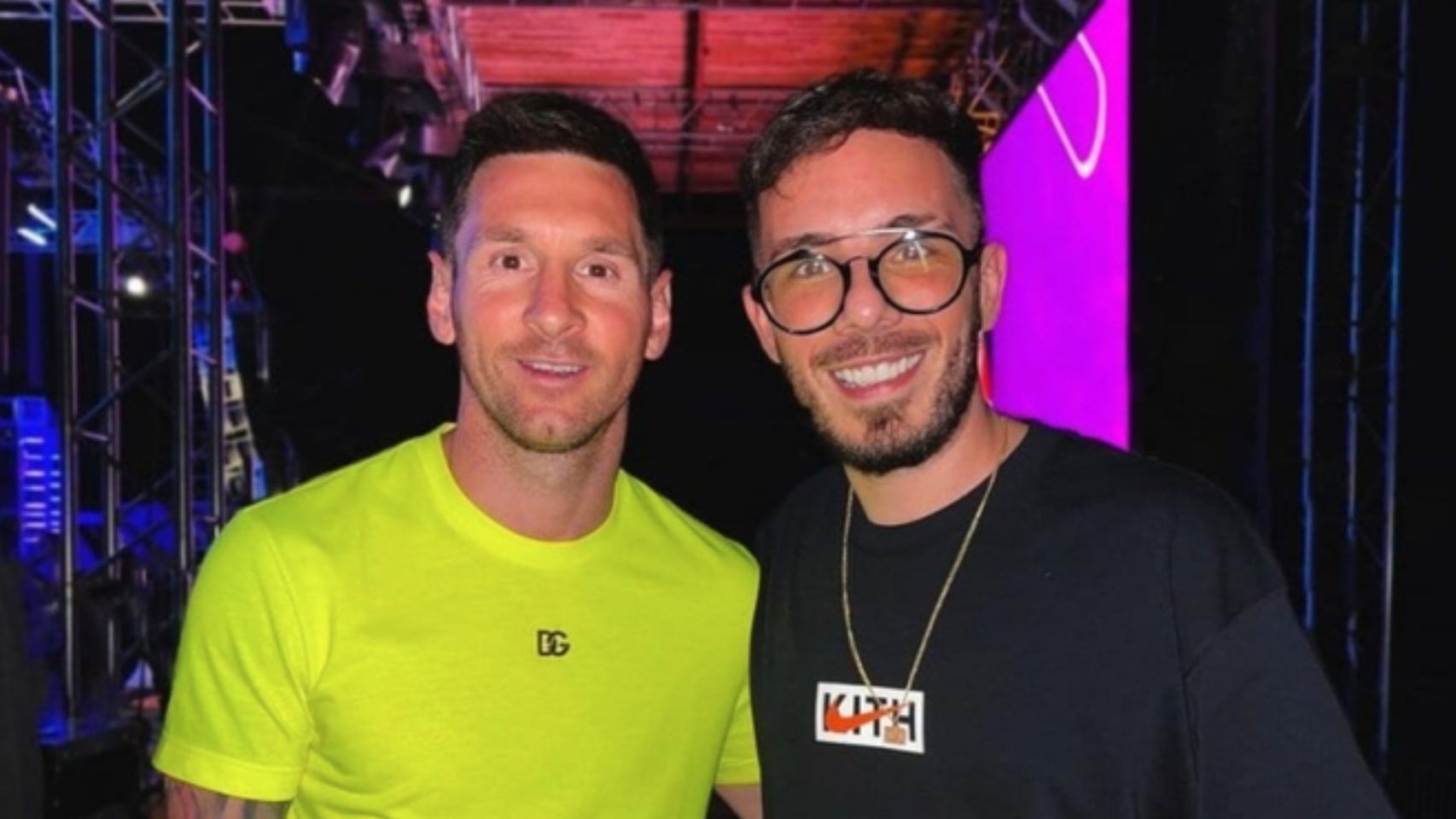 Messi y Fer Palacio