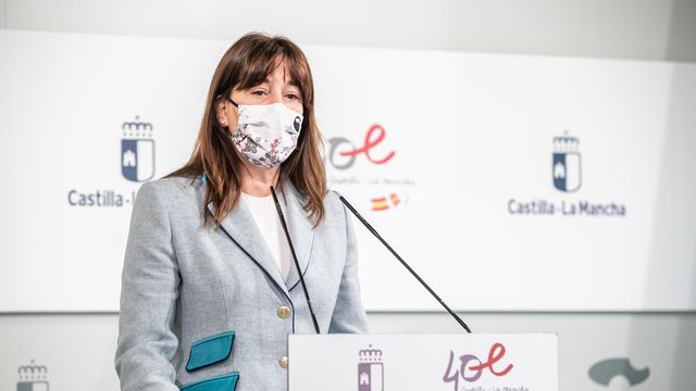 Blanca Fernández, consejera de Igualdad y portavoz del Gobierno de Castilla-La Mancha. Foto: JCCM