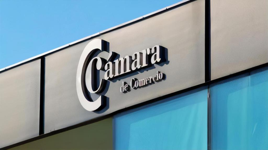 Logo de la Cámara de A Coruña.