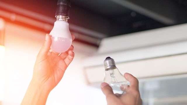 electricidad bombilla luz