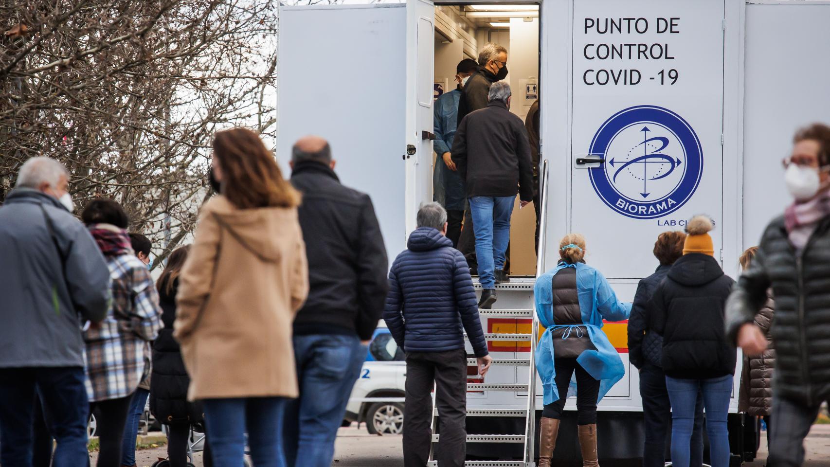 Arrancan los test de antígenos en las unidades móviles: fechas y lugares en Castilla y León
