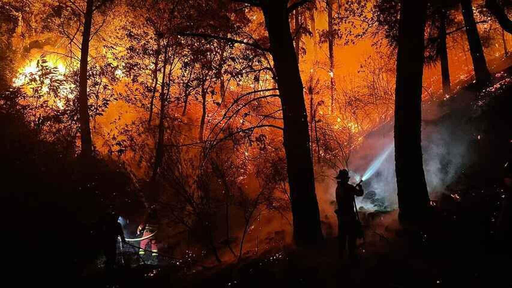 Imagen de archivo de un incendio