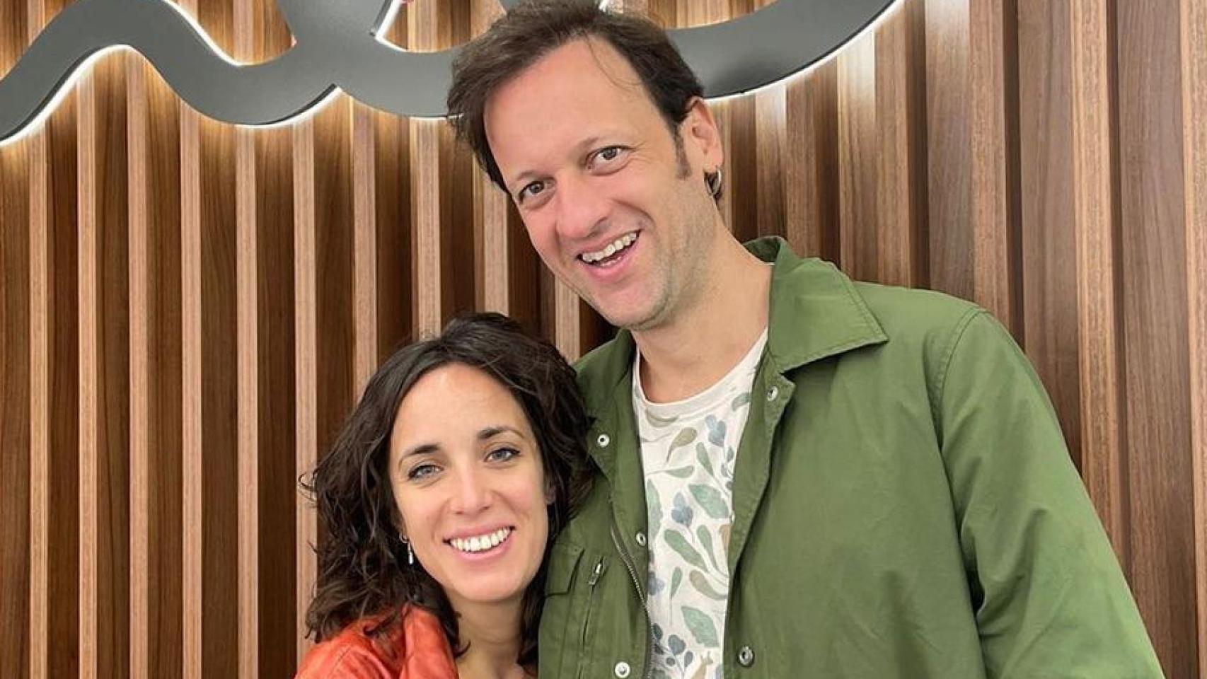 Edu Soto junto a Cristina Pascual en una imagen de sus redes sociales.