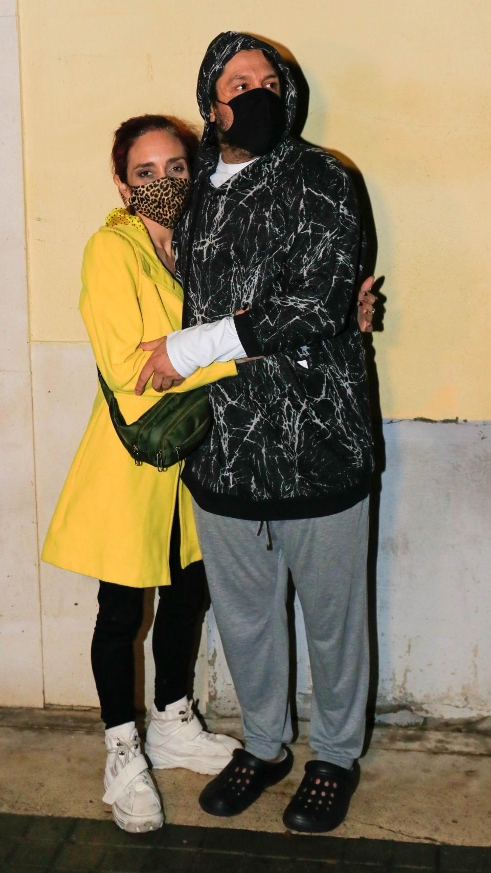 Rafael Amargo junto a su mujer, Luciana Bongianino.