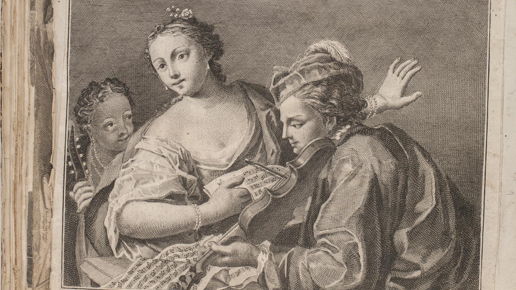 Álbum de estampas como modelos para el aprendizaje artístico, reunidas por Juan Clemente Brignardelli.