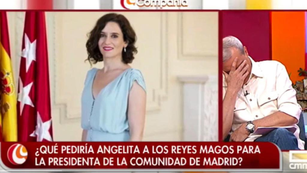 El hilarante regalo que una invitada de ‘En compañía’ le haría a Isabel Díaz Ayuso