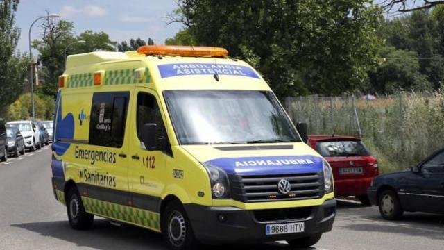Imagen de archivo de una ambulancia del Sacvl
