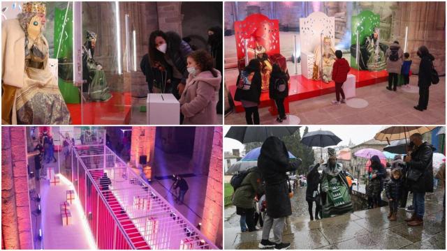 La recepción de los Reyes Magos en San Domingos de Bonaval.