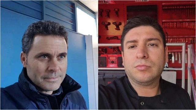 A la izquierda, Félix Pérez, y a la derecha, Fabián Vivanco, dos empresarios a quienes les ha afectado la sexta ola de la pandemia.