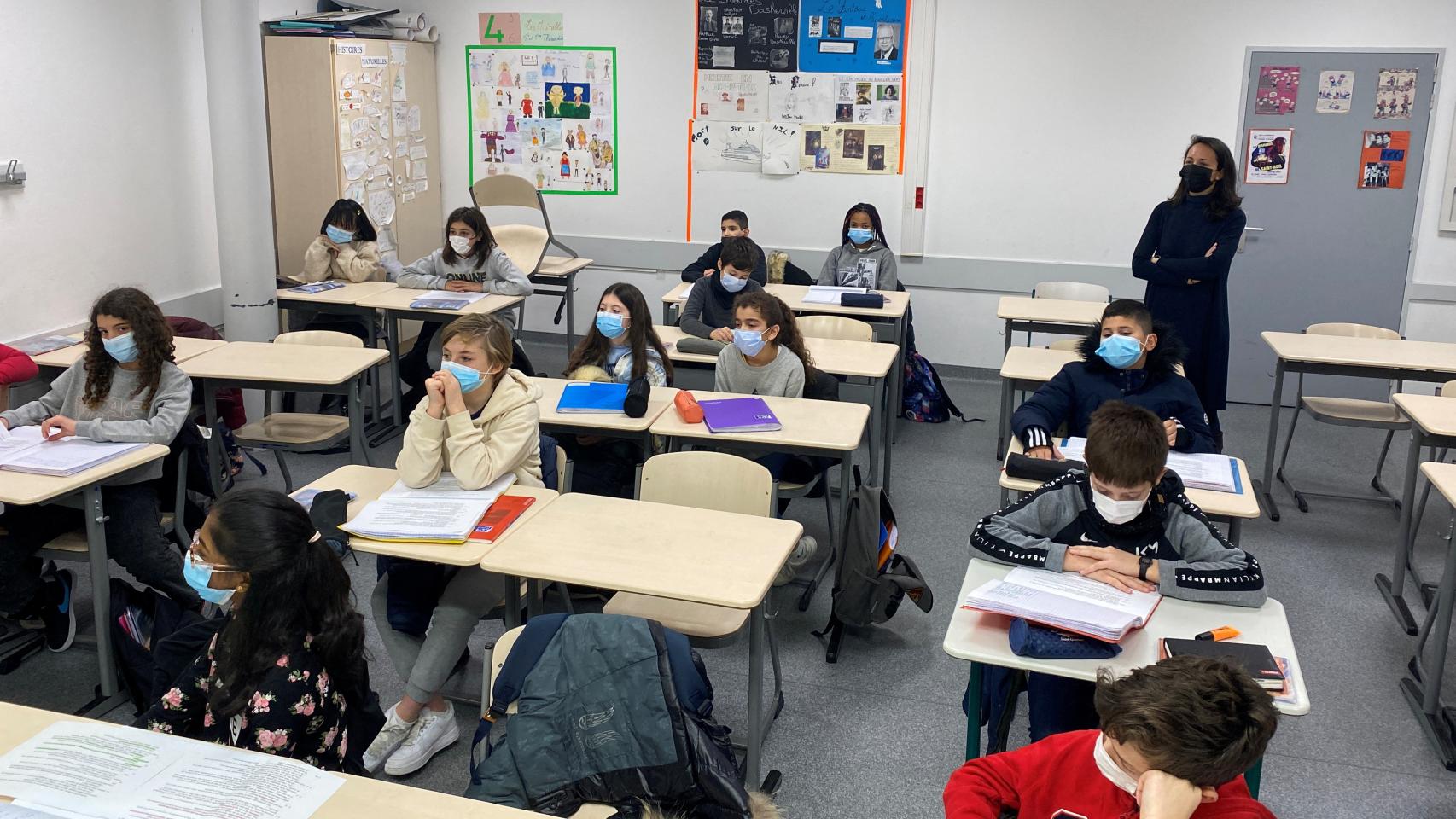 La vuelta al colegio en Francia.
