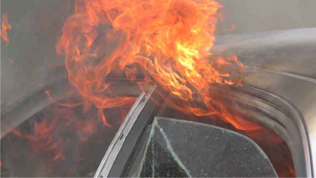 Coche incendio
