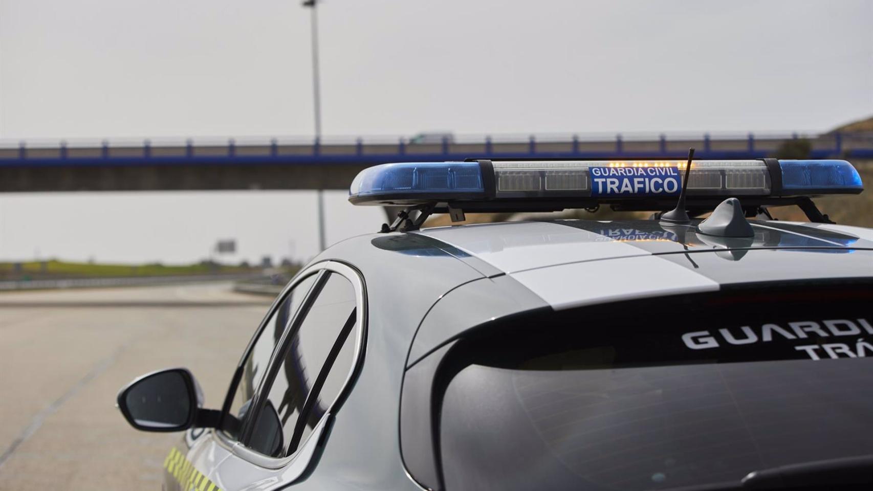 Un vehículo de la Guardia Civil de Tráfico.