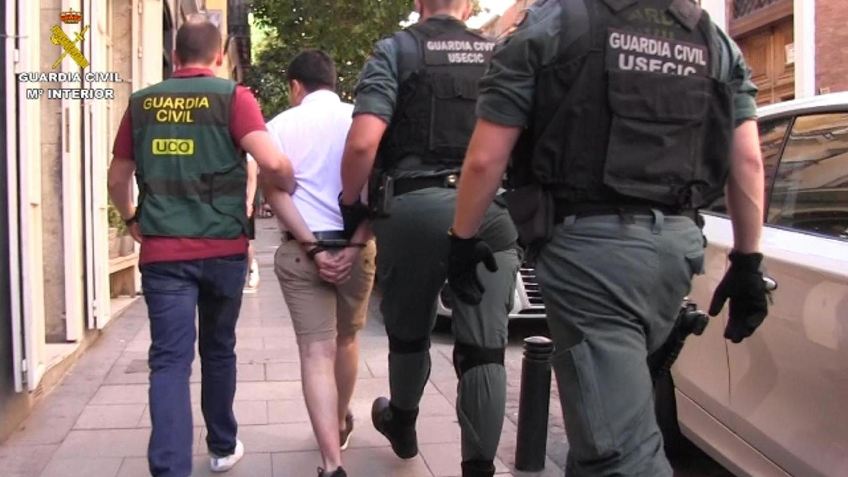 Lupin, en 2019, en otra detención por parte de la Guardia Civil