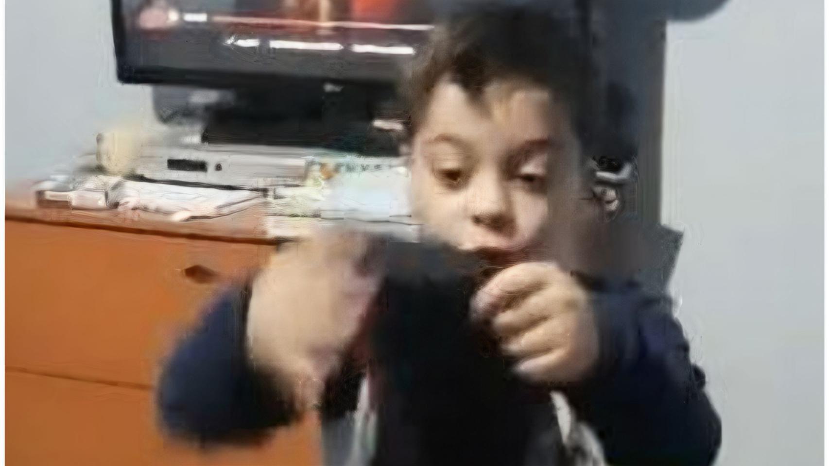 Enzo, aficionado de la UD Ourense.