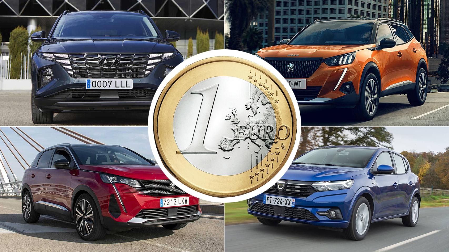 La subida media de los 15 coches analizados es de unos 1.000 euros.