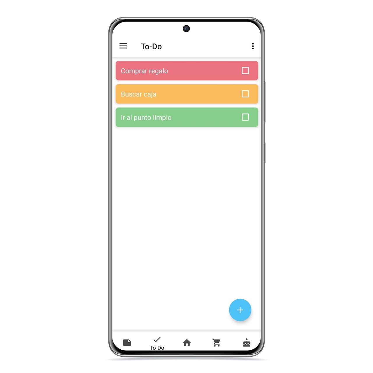 PocketPlan lista de tareas