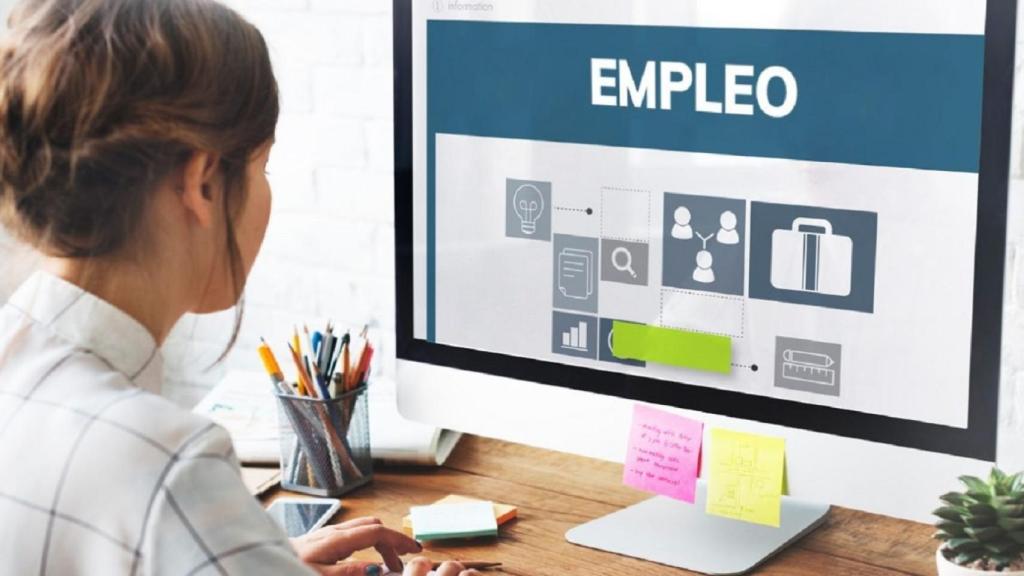 Una persona que busca empleo