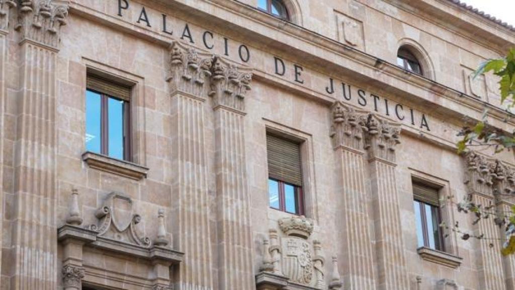 Fachada del edificio de la Audiencia Provincial de Salamanca