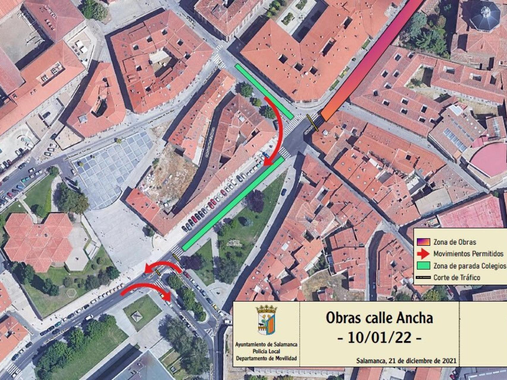 Peatonalización de la Calle Ancha