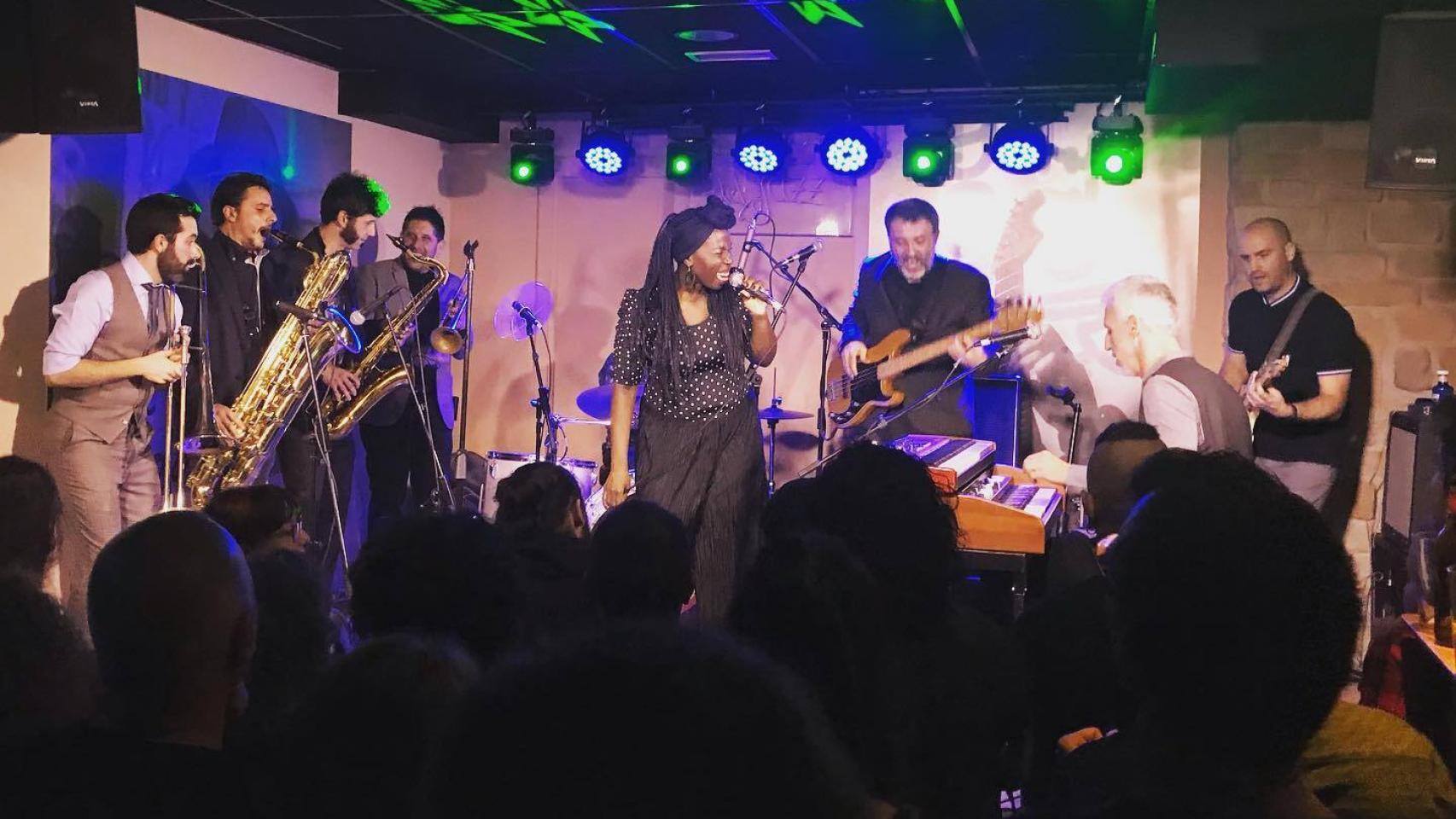 Imagen de archivo de un concierto en La Cueva del Jazz