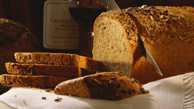 Pan integral de grano entero.