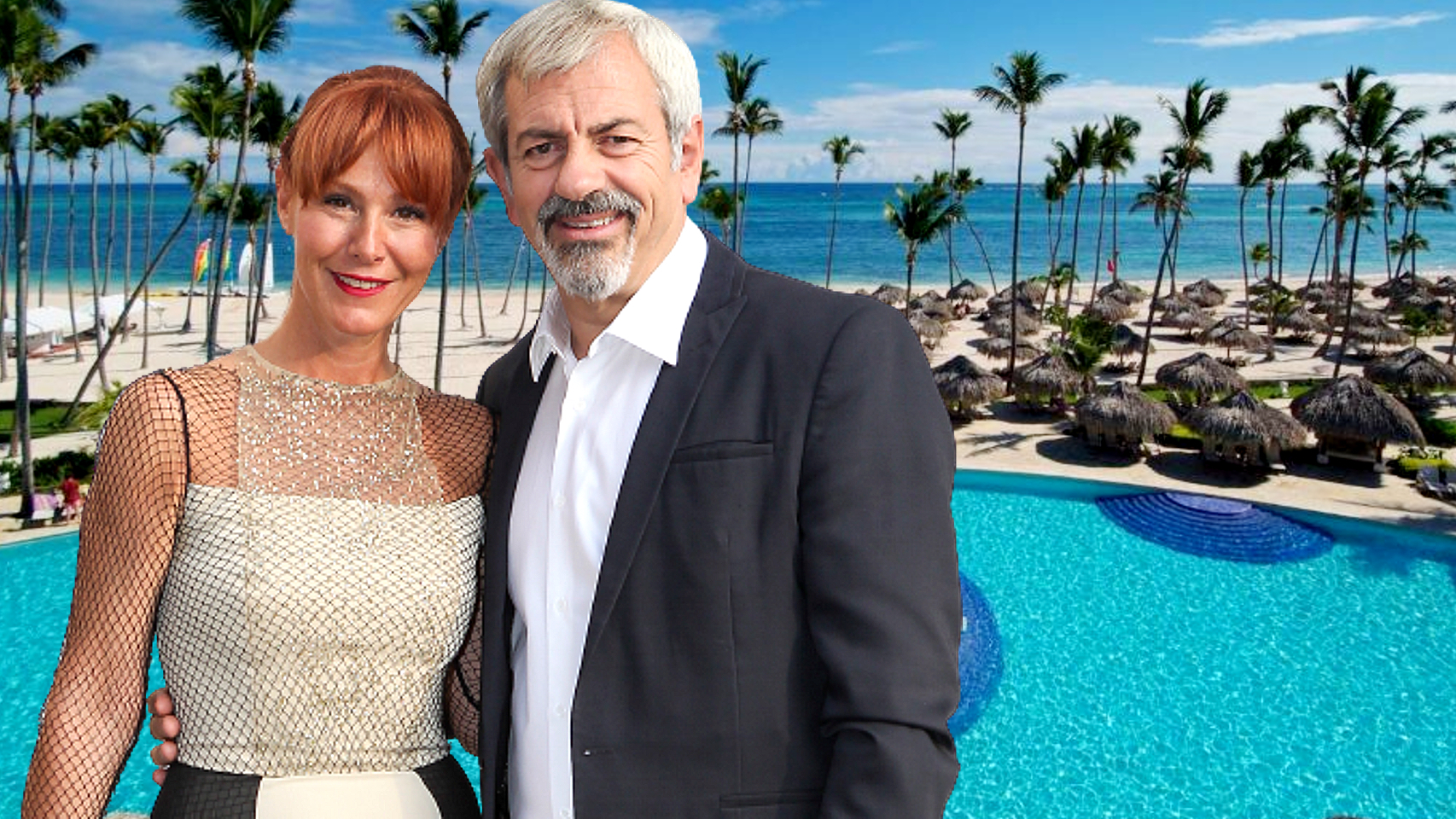 Patricia Santamarina, esposa de Carlos Sobera, ha disfrutado del inicio de año en Punta Cana.