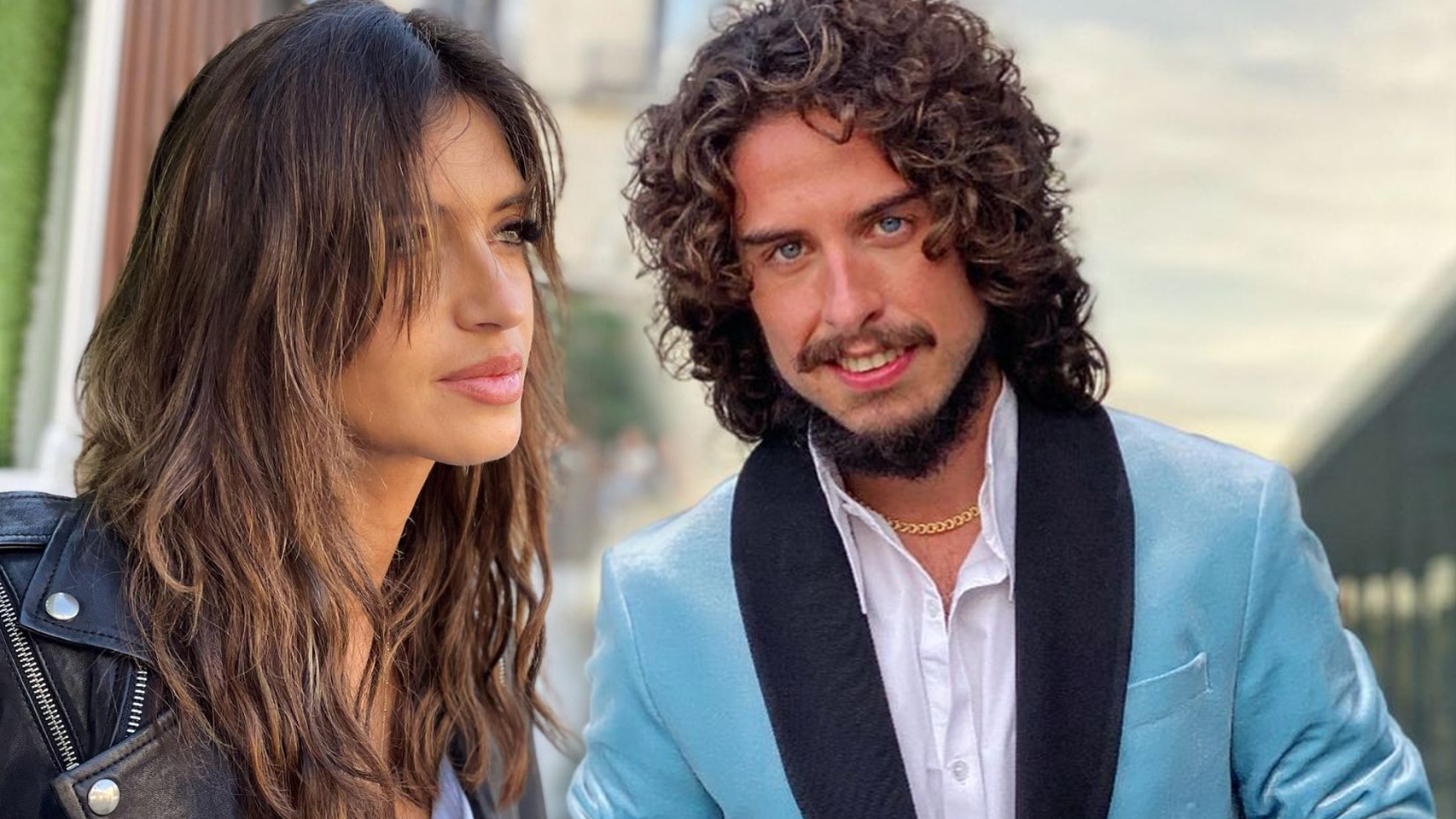 Sara Carbonero y Kiki Morente, en un montaje de Jaleos.