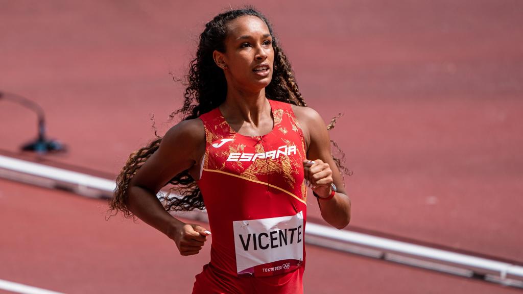 María Vicente en los Juegos Olímpicos de Tokio 2020