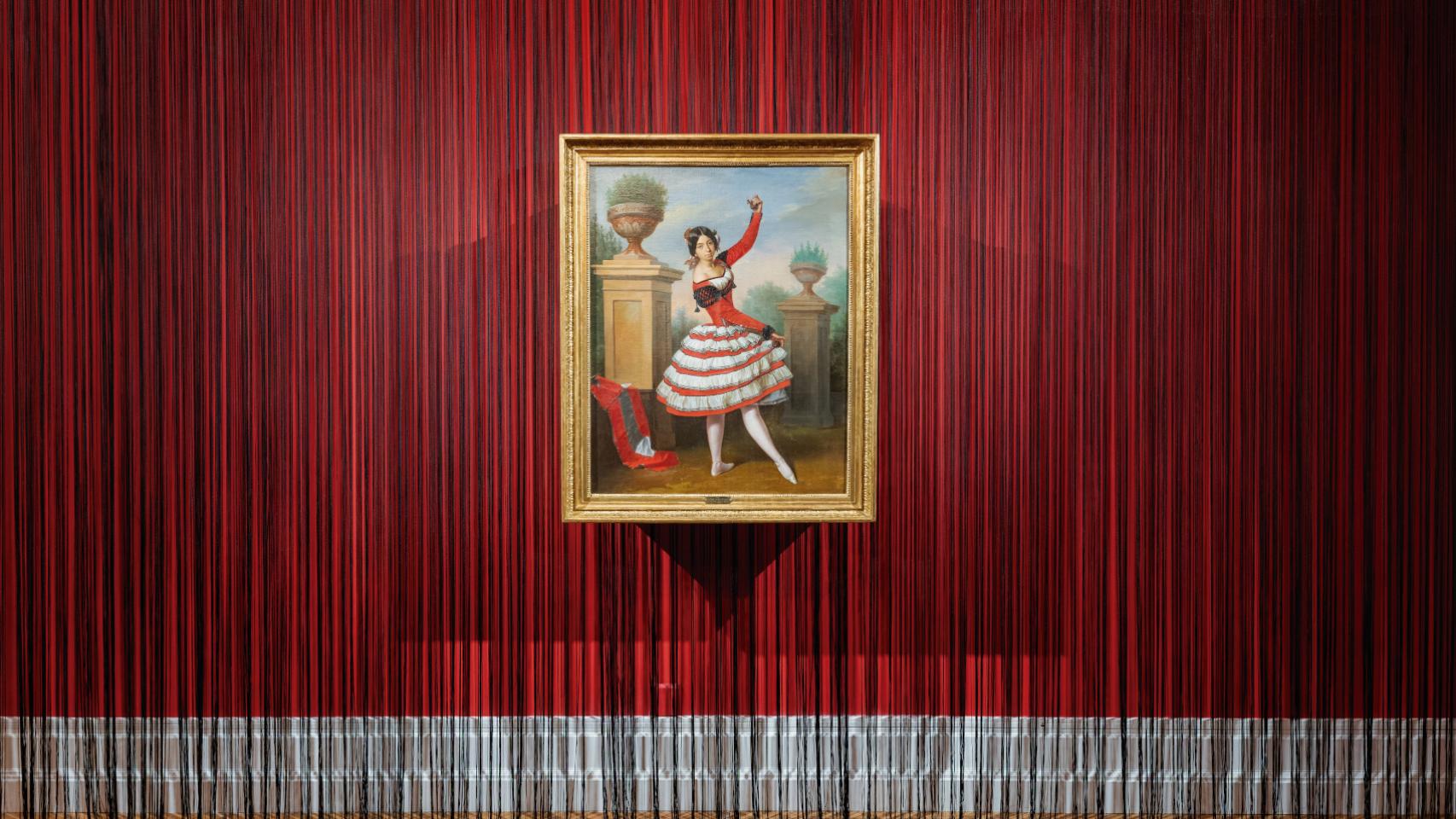 Antonio María Esquivel: 'La bailaora Josefa Vargas', 1850 (Museo del Romanticismo). Foto: Emilio P. Doiztúa
