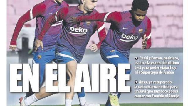 La portada del diario Mundo Deportivo (10/01/2022)