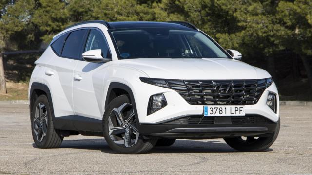Versión probada híbrida enchufable del Hyundai Tucson.
