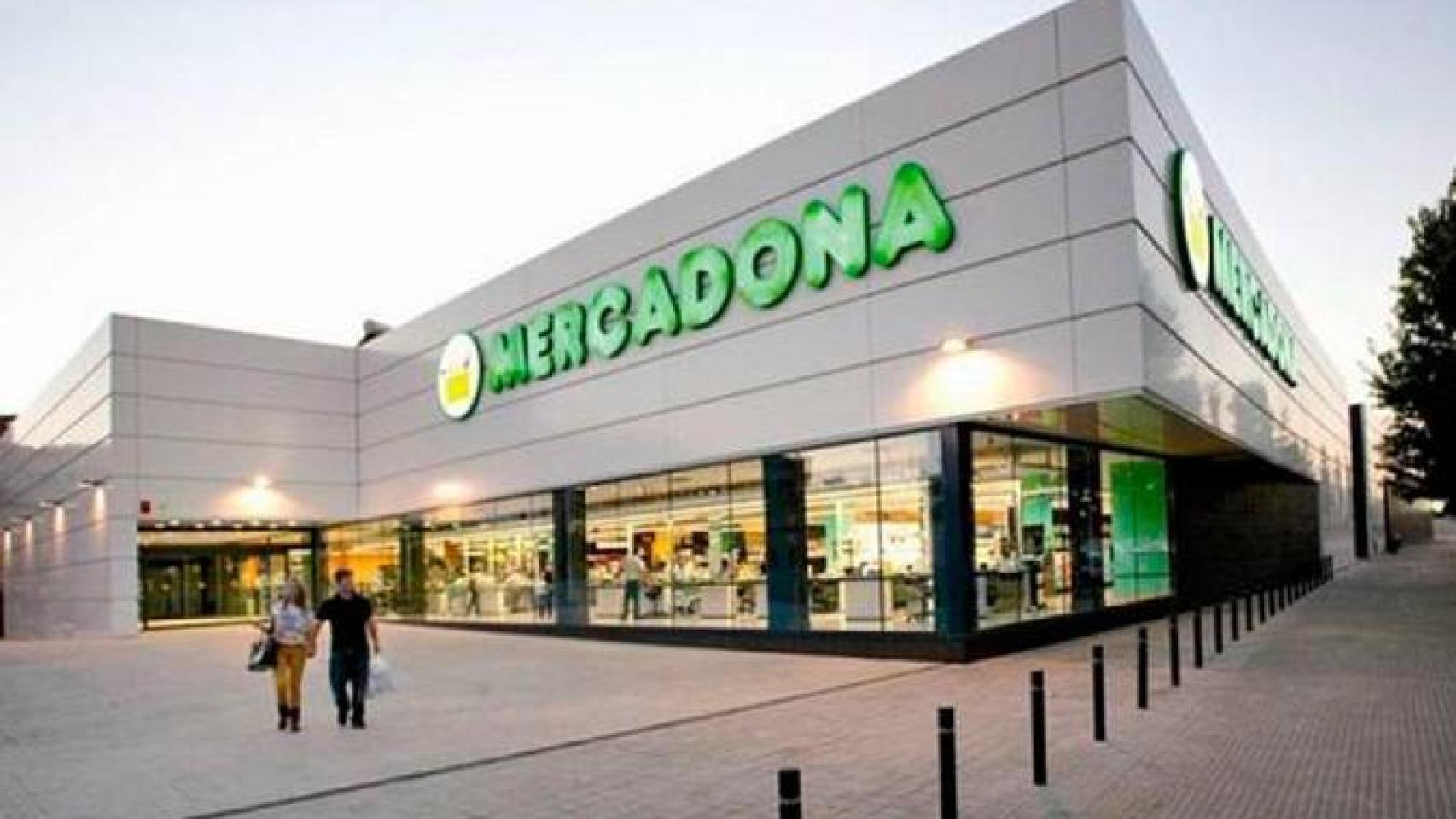 Fachada de supermercados Mercadona