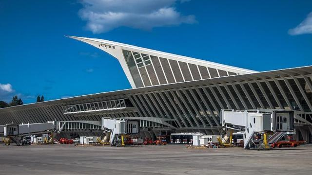 Terminal de Lujua del Aeropuerto de Bilbao.