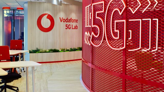 Laboratorio de pruebas con la tecnología 5G de Vodafone en Madrid.