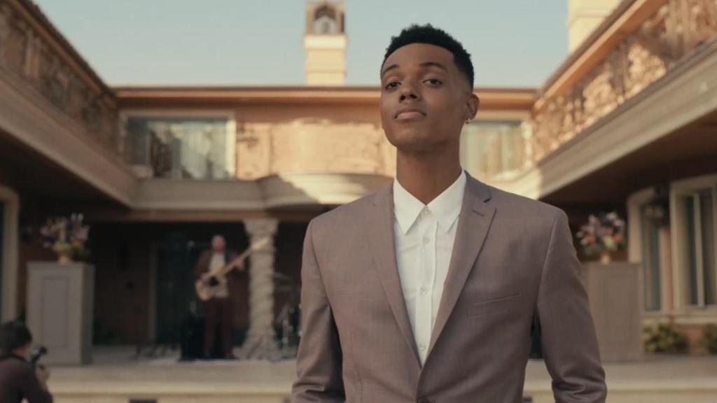 Jabari Banks en la serie 'Bel-Air'.