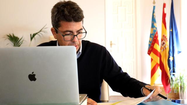 El presidente de la diputación de Alicante, Carlos Mazón.