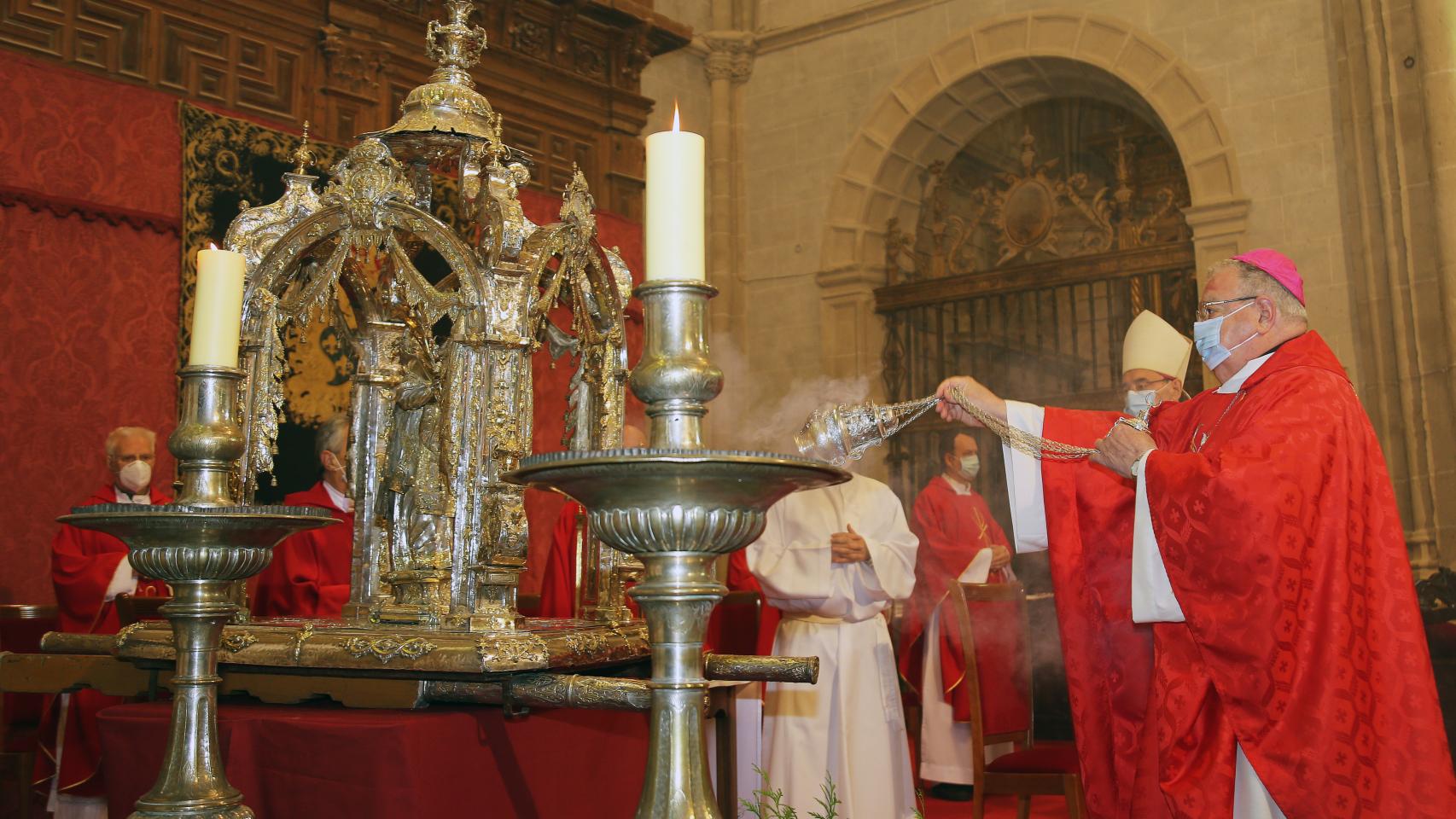 El obispo de Palencia, Manuel Herrero