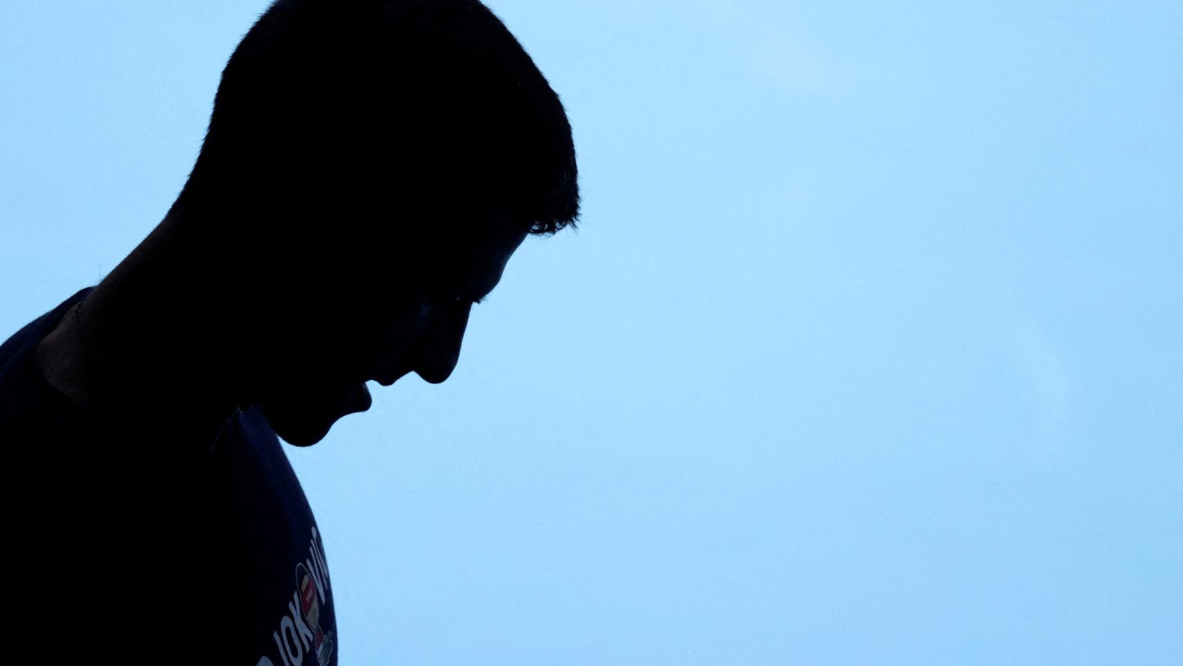 Novak Djokovic, en uno de sus últimos entrenamientos en Melbourne Park
