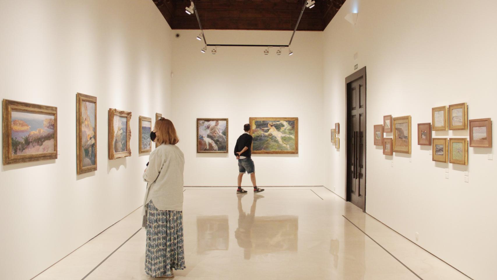Una imagen de la exposición de Sorolla en el Thyssen.