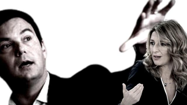 Thomas Piketty y Yolanda Díaz.