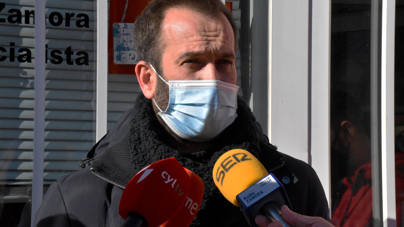David Gago, concejal del PSOE en Zamora