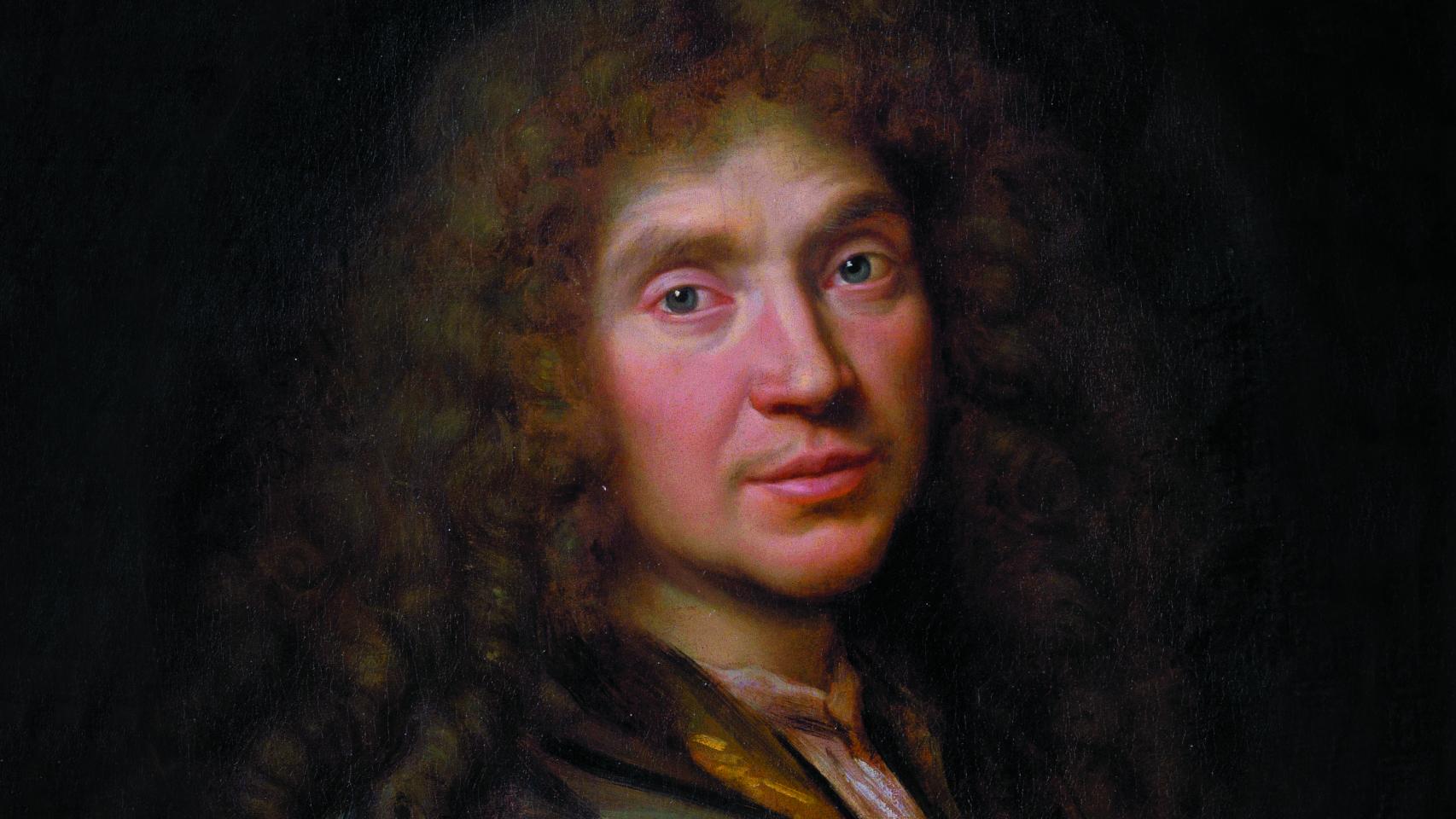 Retrato de Molière de Pierre Mignard. Museo Condé