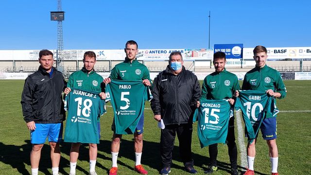 Presentación de los nuevos jugadores del Marchamalo