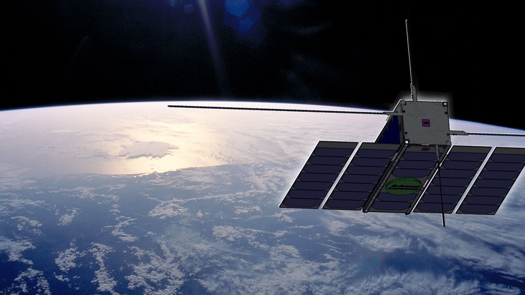 Recreación de satélite que se va a someter a los ataques. Foto: ESA.