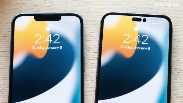 Diseño del iPhone 14 Pro, según rumores