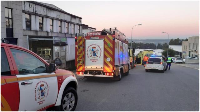 El accidente en la Rúa das Hedras.