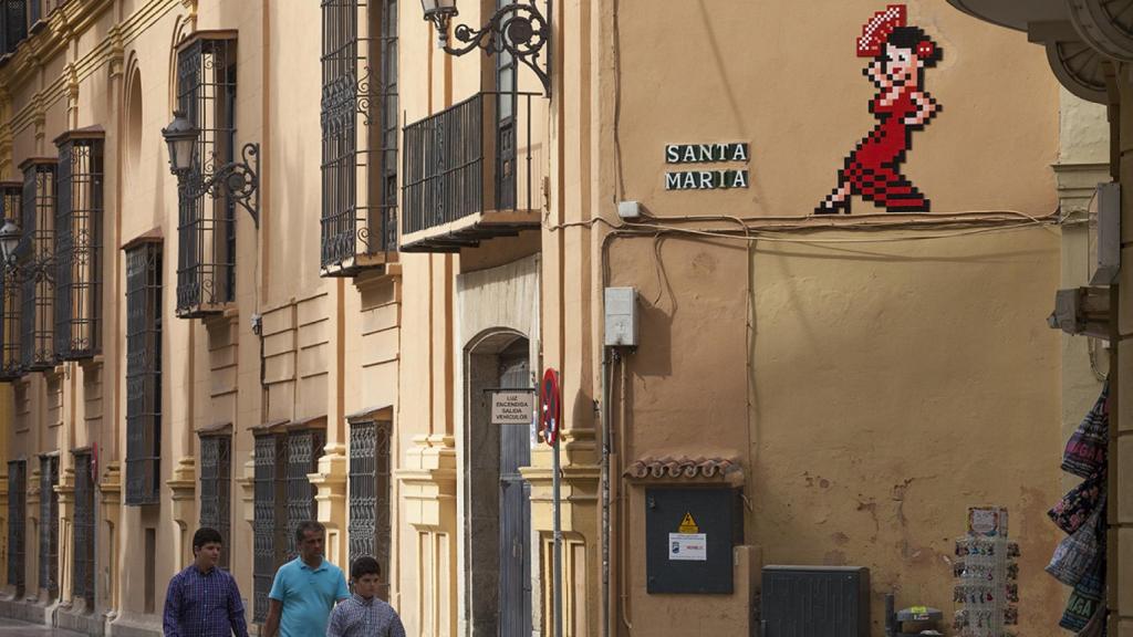 Invader ya dio un buen puñado de ideas de dónde se puede colocar un mosaico.