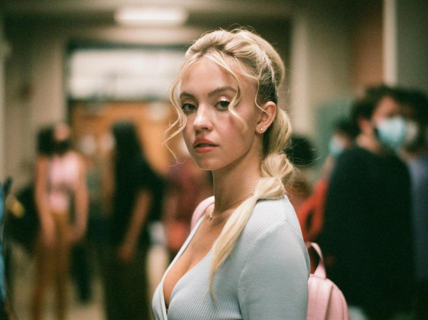 Sydney Sweeney en la temporada 2 de 'Euphoria'.