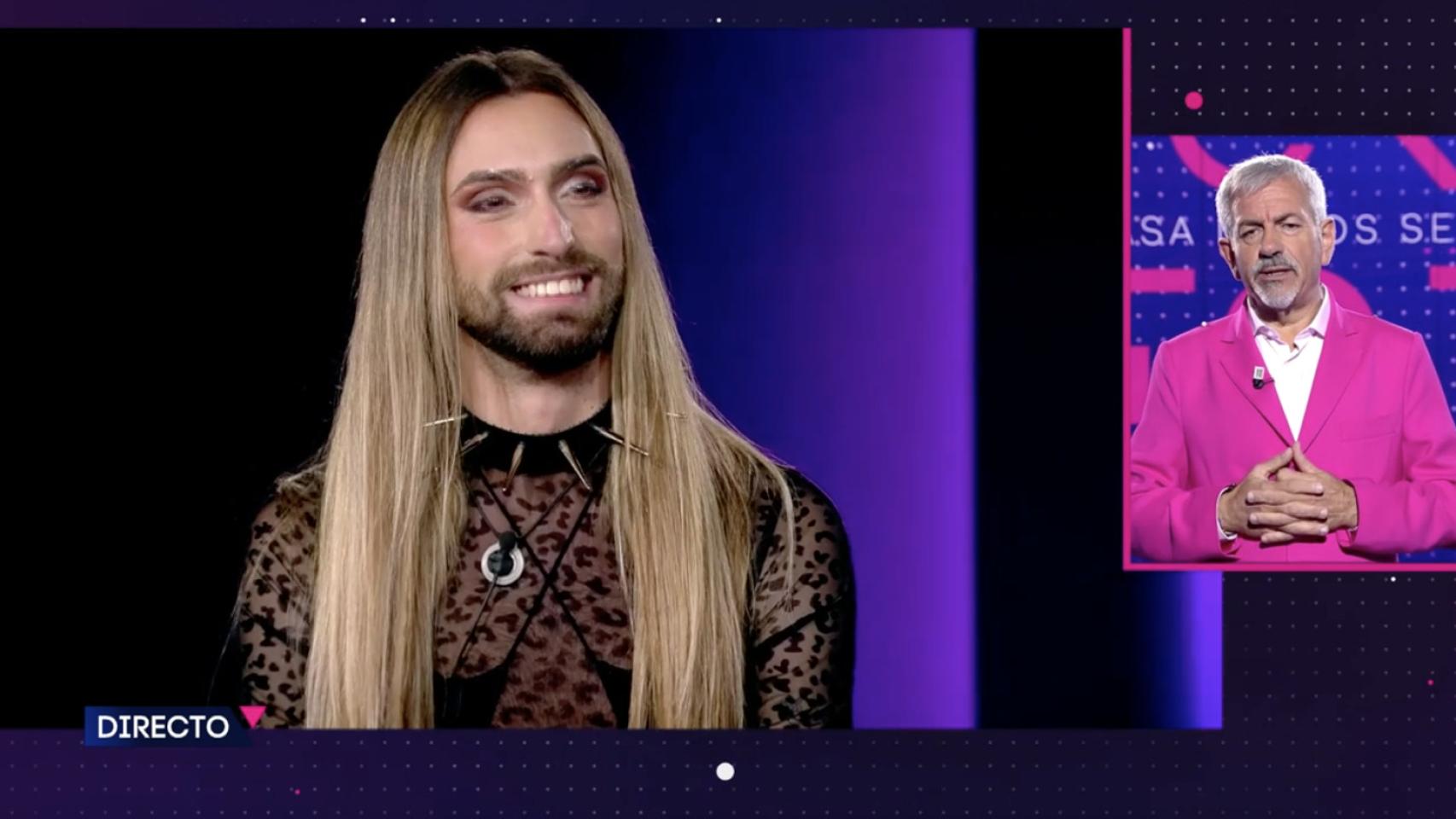 Carlos Peña en 'Secret Story'.