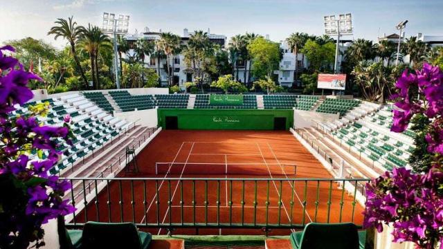Pista del Club de Tenis Puente Romano.
